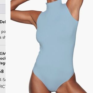 SKIMS Essential Mockneck Sleeveless Bodysuit